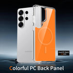 Crystal Clear Hard PC Magnetic Case for Samsung Galaxy S26 Series