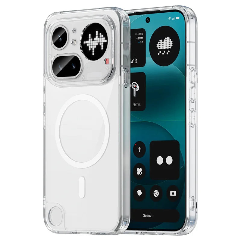Clear Flexible Magnetic Case for Nothing Phone 4a / 4a Pro