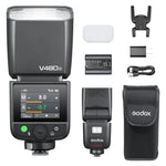 Godox V480 TTL Camera Flash – 1/8000s HSS with Touchscreen Interface