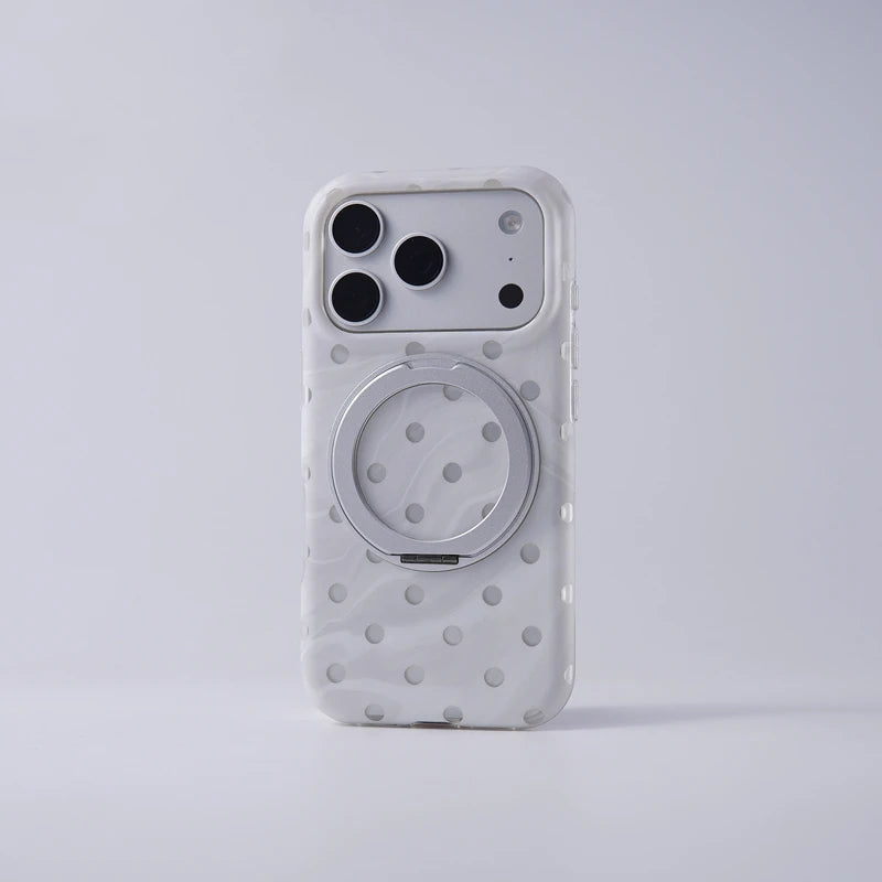 Ball-Bearing 360° Rotating MagSafe Case with Camera Protection Ring for iPhone 18 Series