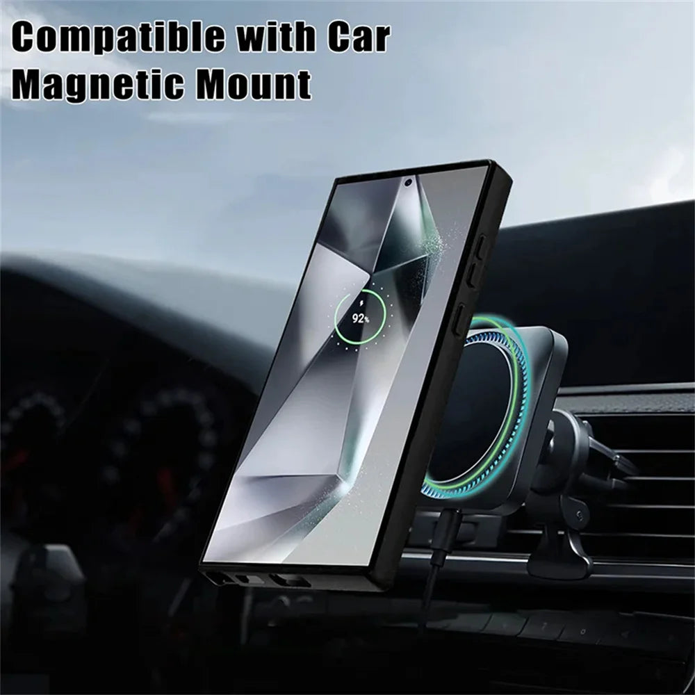 360° Full Protection Double-Sided Magnetic Case for Samsung Galaxy S25 Series