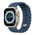 Soft-Touch Ocean Silicone Sport Band for Apple Watch