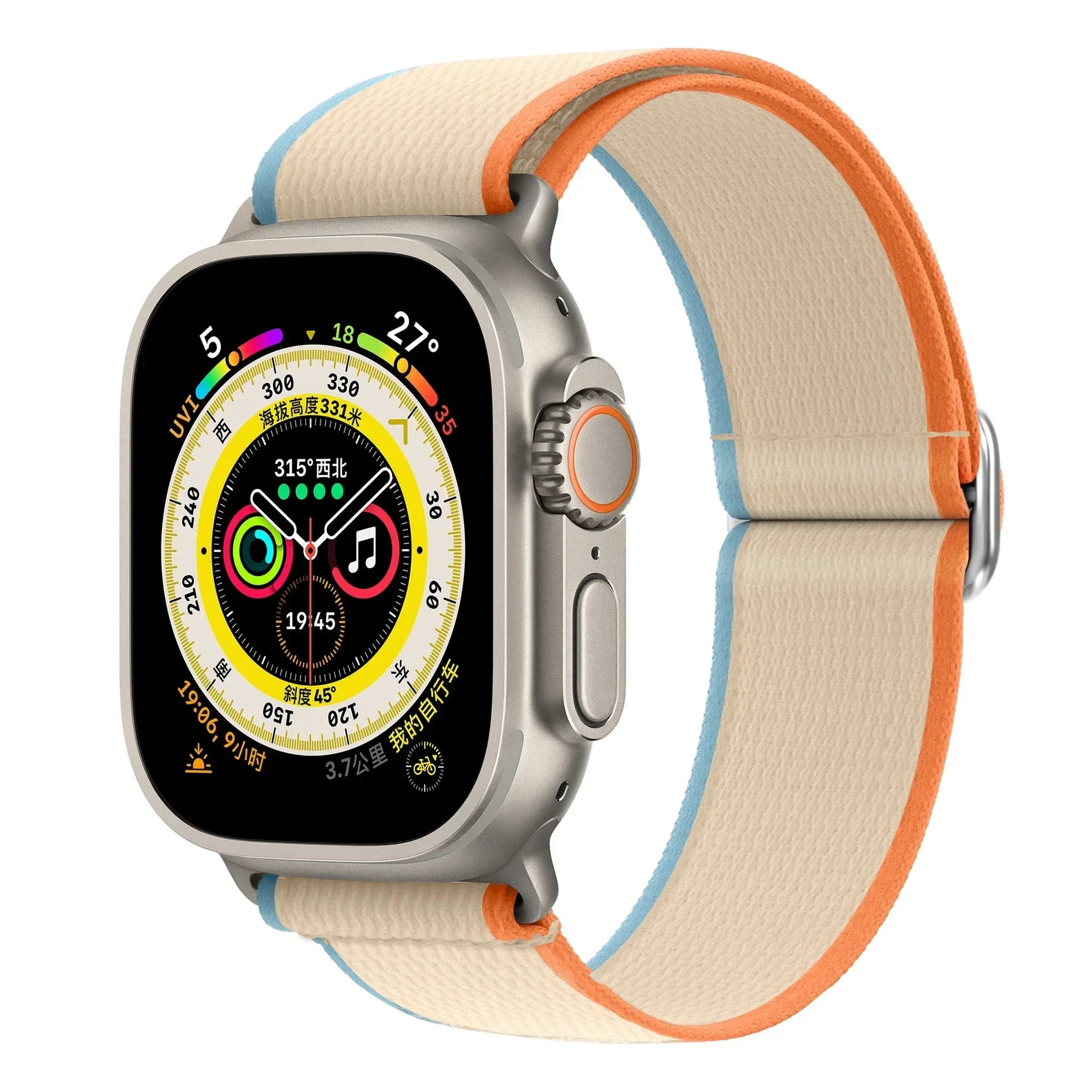 Comfort-Fit Nylon Wristband for Apple Watch