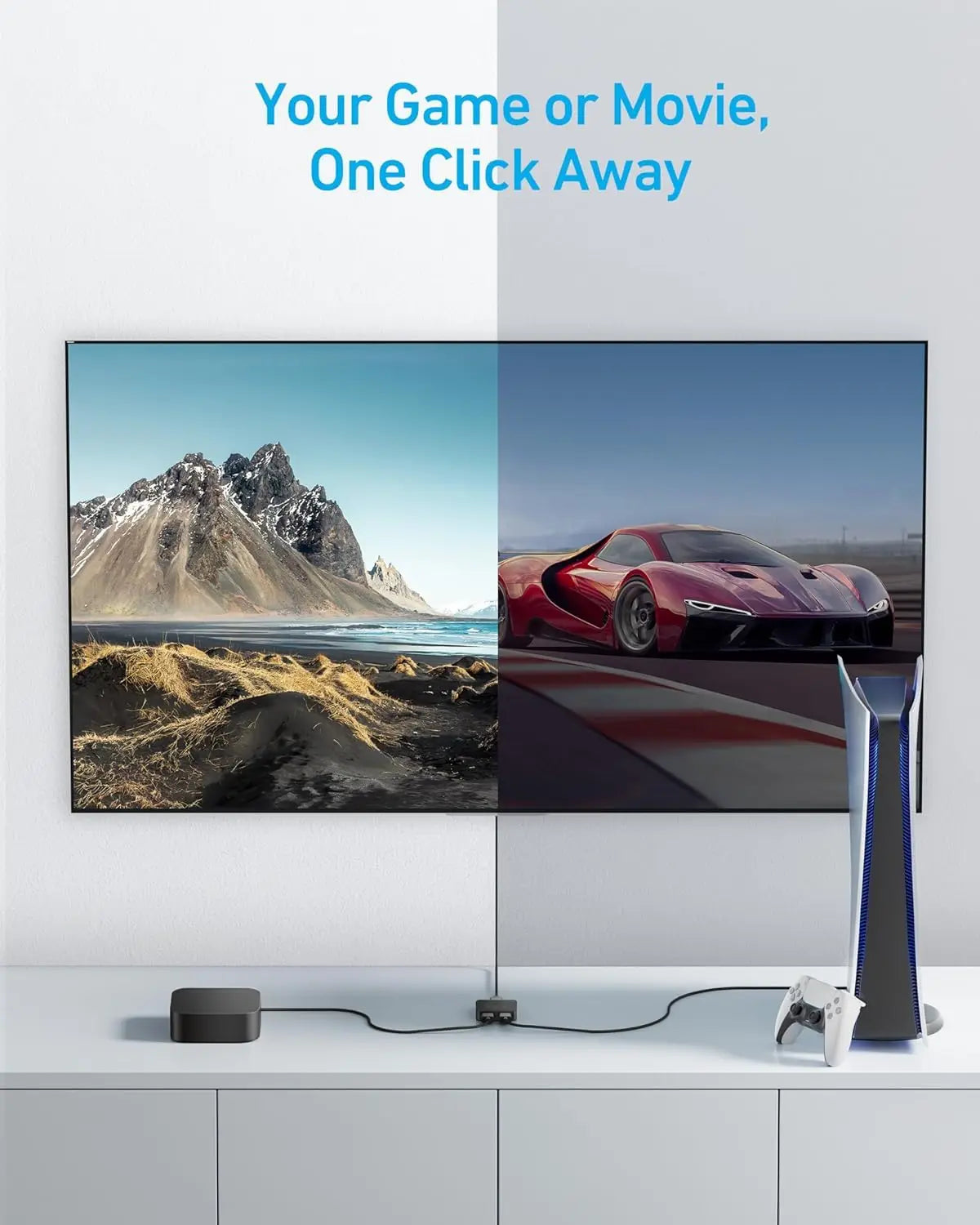 Anker 4K@60Hz Bi-Directional HDMI Switcher