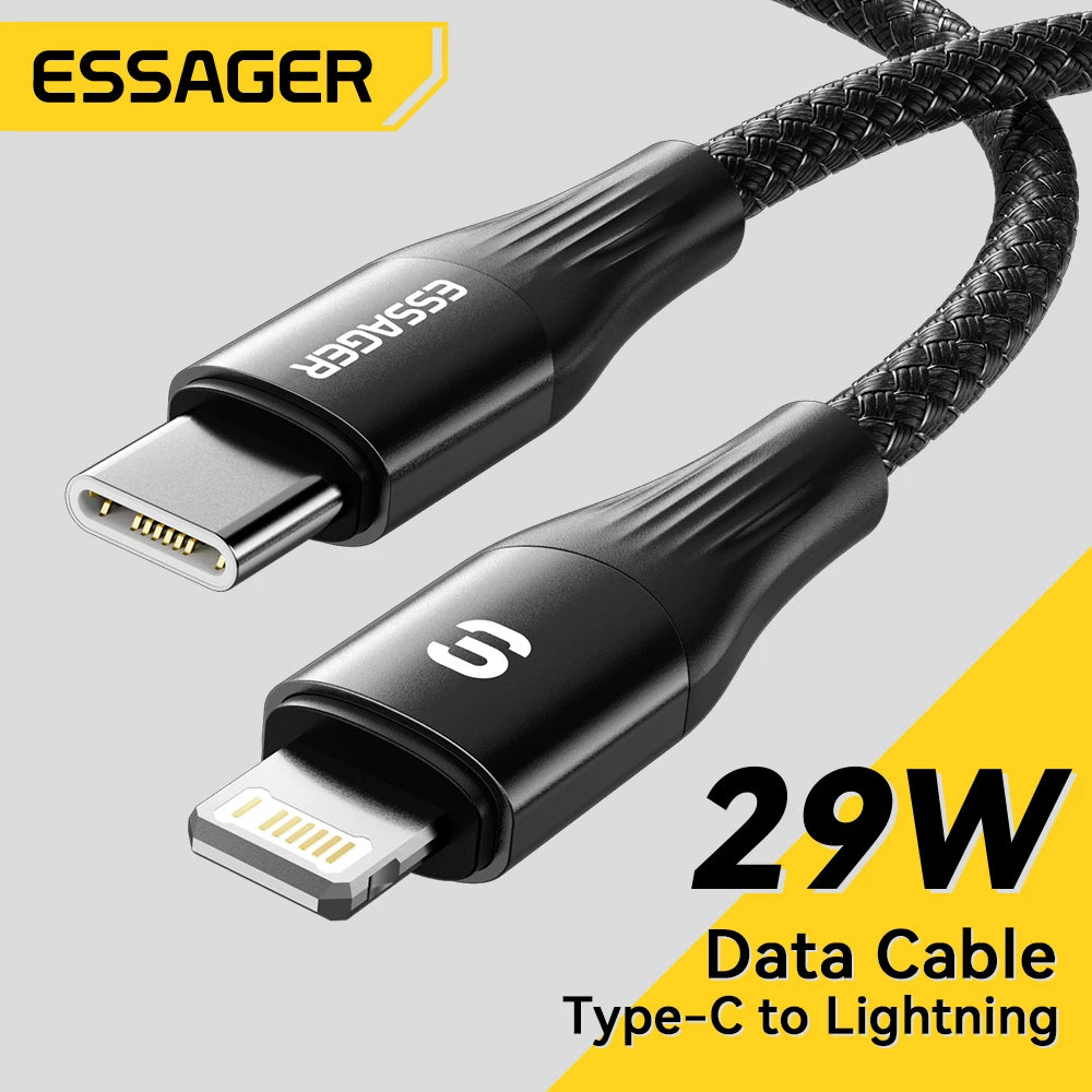 Essager USB Type-C to Lightning Data & Fast Charging Cable