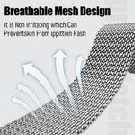 Milanese Loop Magnetic Mesh Watch Band for Samsung Galaxy Watch 8 & Galaxy Watch 8 Classic