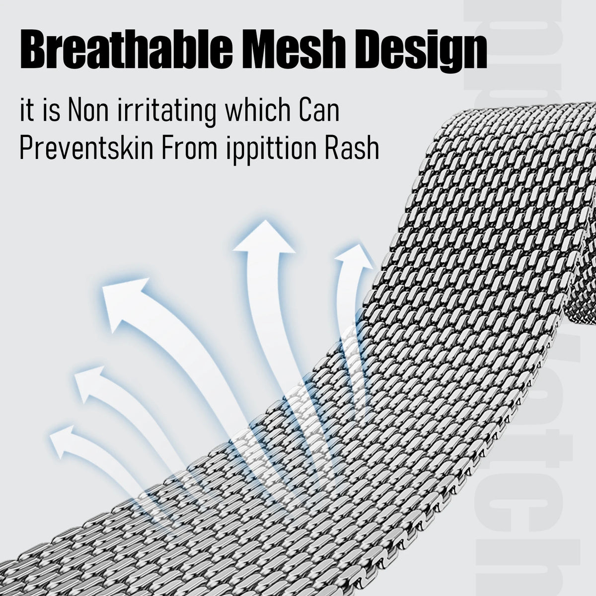 Milanese Loop Magnetic Mesh Watch Band for Samsung Galaxy Watch 8 & Galaxy Watch 8 Classic