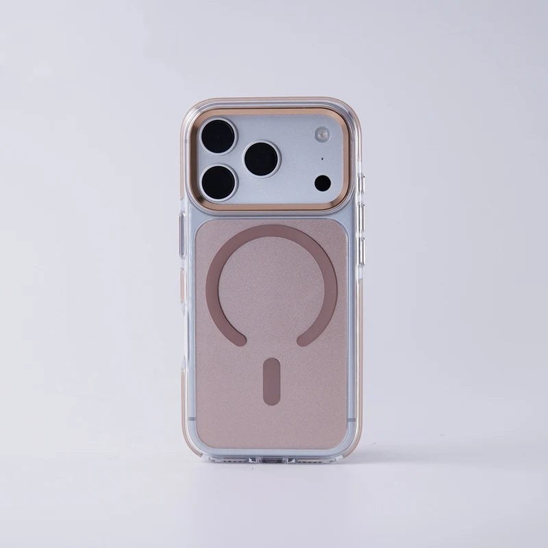 Shockproof MagSafe Case with Metal Lens Guard for iPhone 17 Pro & iPhone 17 Pro Max