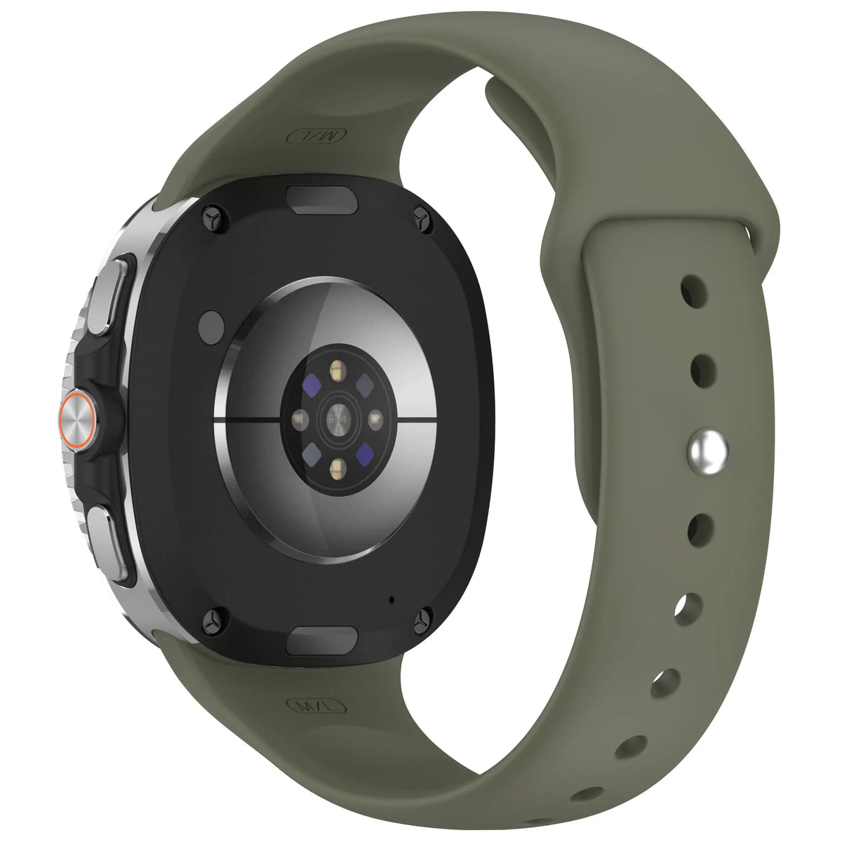 Silicone No-Gaps Sports Watch Strap for Samsung Galaxy Watch 8 & Galaxy Watch 8 Classic