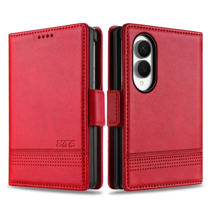Leather Flip Wallet Case with Multiple Card Slots for Samsung Galaxy Z Fold 8