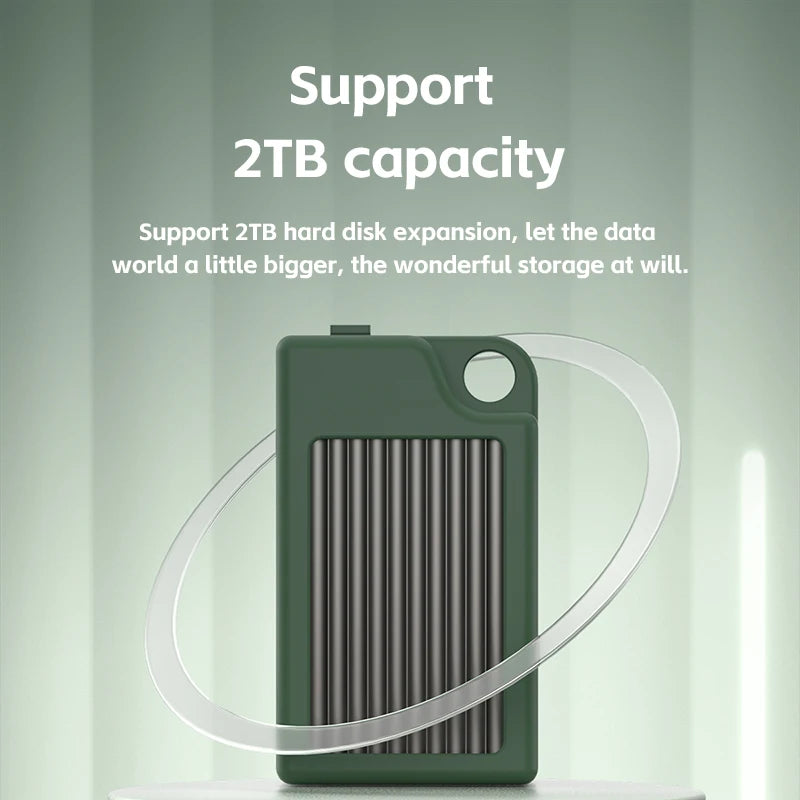 Hagibis MC16 M.2 NVMe SSD Enclosure with Cooling Fan