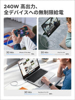 UGREEN 240W PD3.1 Braided USB-C Charging Cable