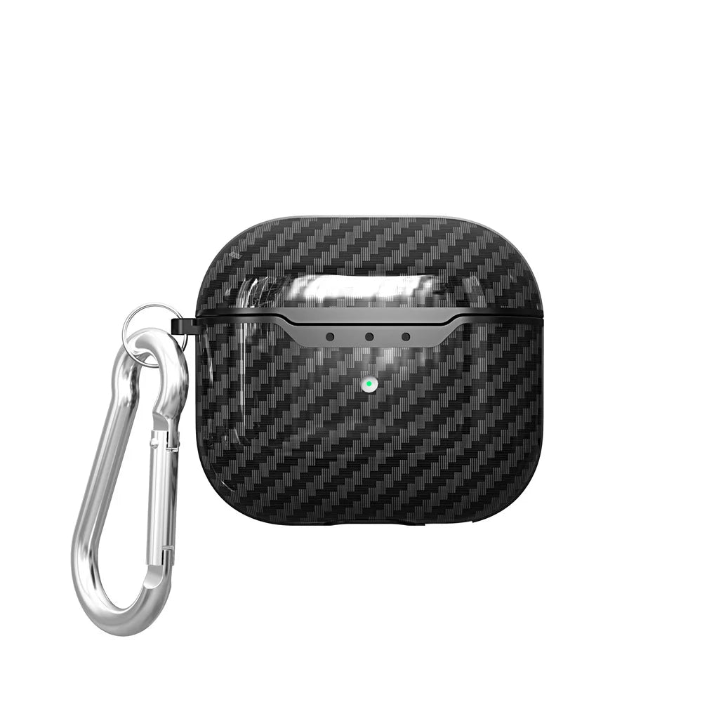 AirPods 4 Luxury Carbon Fiber Texture Case