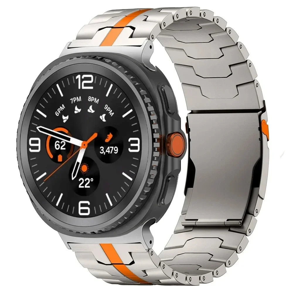 Durable Titanium Metal Wristband for Samsung Galaxy Watch 8 & Galaxy Watch 8 Classic
