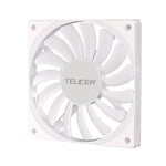 TEUCER 120mm x 12mm Slim Fan for Mini-ITX Builds and Low Profile Coolers