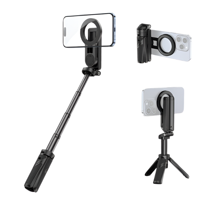 Ulanzi JJ03 Magnetic Tripod & Selfie Stick with Wireless Remote