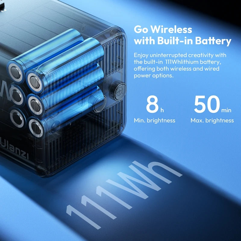 Ulanzi ML100WBi 100W Bi-Color Video Light with Battery