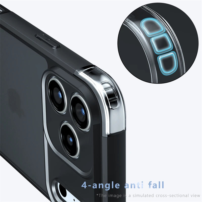 iPhone 17 Series Translucent Frosted Silicone TPU Case