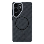 Ultrathin Magnetic Carbon Fiber PC Case for Samsung Galaxy S25 Series