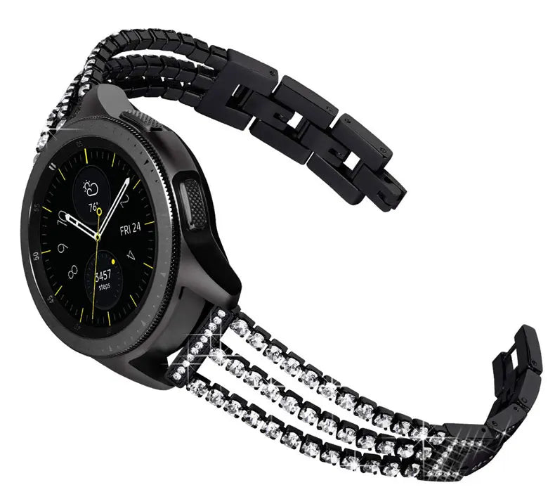 Luxury Glitter Metal Watch Band for Samsung Galaxy Watch 6 & Galaxy Watch 6 Classic