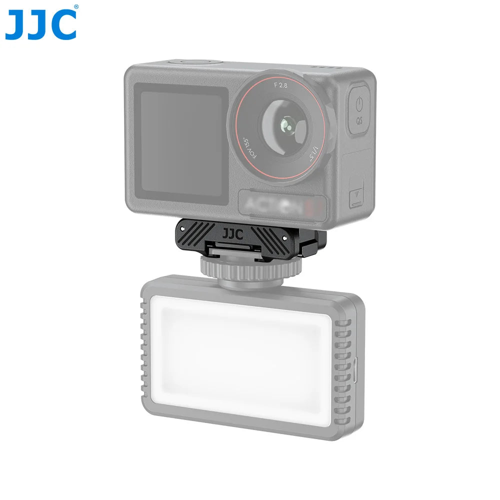 JJC Quick-Release Magnetic Mount with Cold Shoe Adapter for DJI Osmo Action Cameras