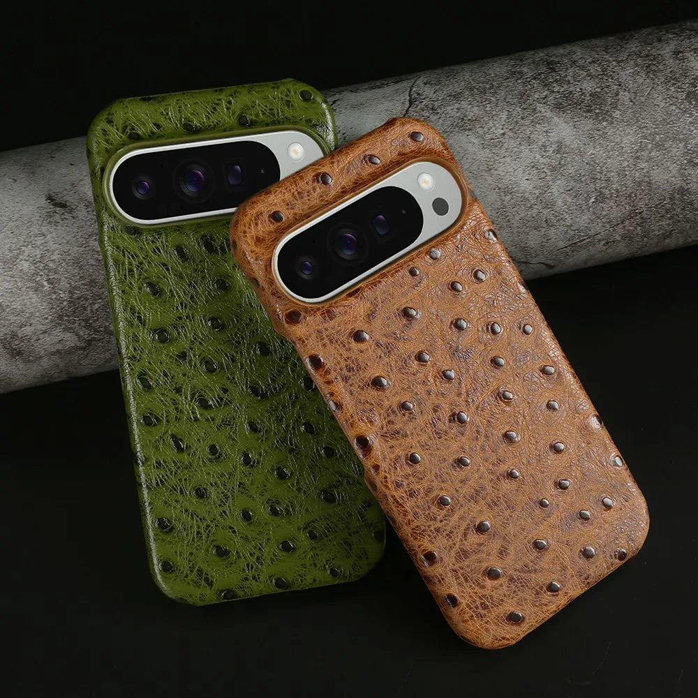 Premium Genuine Leather Case for Google Pixel 9 Series