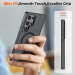 Samsung Galaxy S26 Series Semi-Clear Magnetic Phone Case