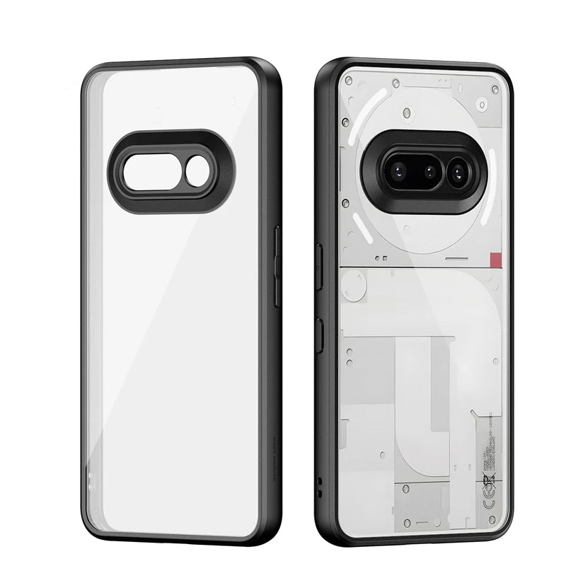 Anti-Fingerprint Transparent PC + TPU Case for Nothing Phone 3a