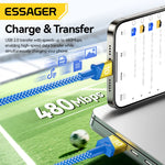 Essager 100W 7A USB-C Fast Charging Cable