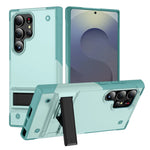 Rugged Armor Case with Kickstand for Samsung Galaxy S25 Series