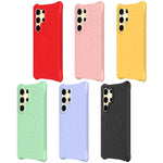 Ripple Pattern Liquid Silicone Case for Samsung Galaxy S26 Series