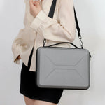 Bubble-Pattern Hard Shell Laptop Sleeve