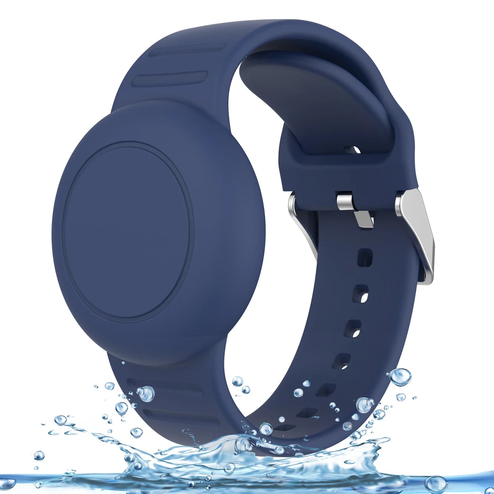 Waterproof Silicone Wristband Holder for Apple AirTag