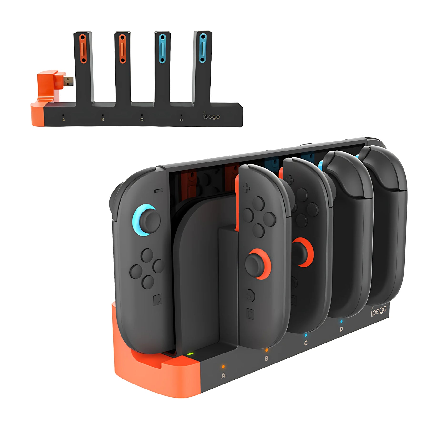 4-in-1 Charging Dock for Nintendo Switch 2 Joy-Con Controllers