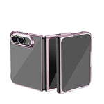 Clear Electroplated Hard PC Case for iPhone Duo