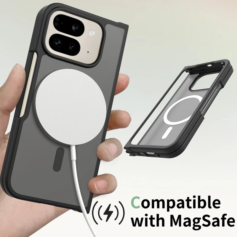 Smooth Touch Matte Magnetic Case for Google Pixel 10 Pro Fold