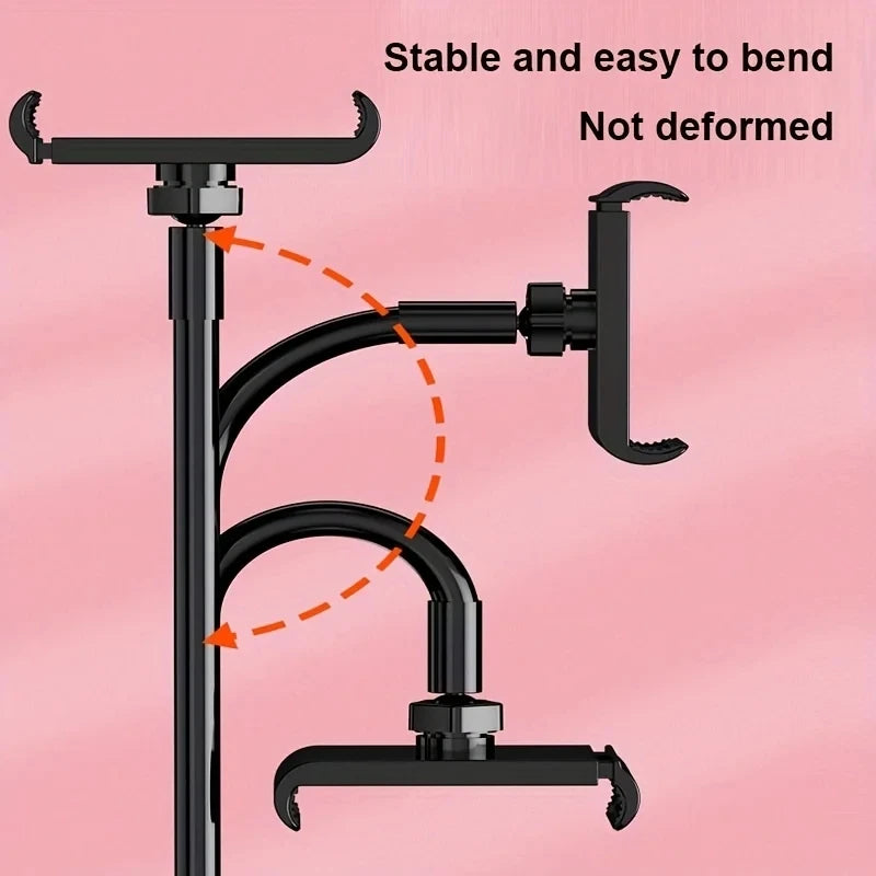 Lazy Bedside Desktop Live Foldable Clip Stand