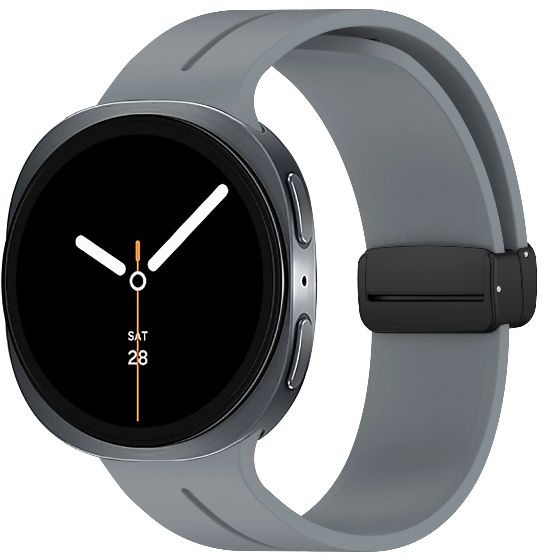 Breathable Silicone Magnetic Wristband for Samsung Galaxy Watch 8 & Galaxy Watch 8 Classic