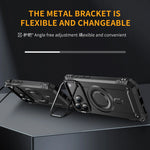 Armor Shockproof MagSafe Case with Metal Lens Bracket for iPhone 17 Series