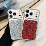 Shiny Glitter Shock-Resistant Phone Case for iPhone 17 Series