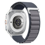 Breathable Nylon Weave Watch Band with Metal C-Hook Closure for Samsung Galaxy Watch Ultra 2
