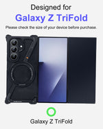 Samsung Galaxy Z TriFold Slim Metal Case with 120° Flip Kickstand