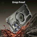 MagSafe Phone Case with 360° Rotation Finger Ring for iPhone 14 Series