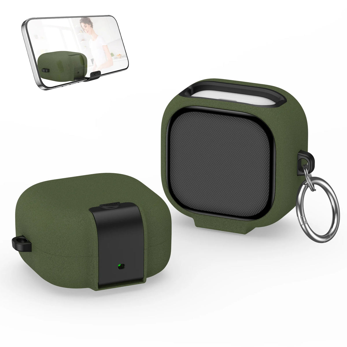 Locking Case for Samsung Galaxy Buds4 / Buds4 Pro with Phone Stand