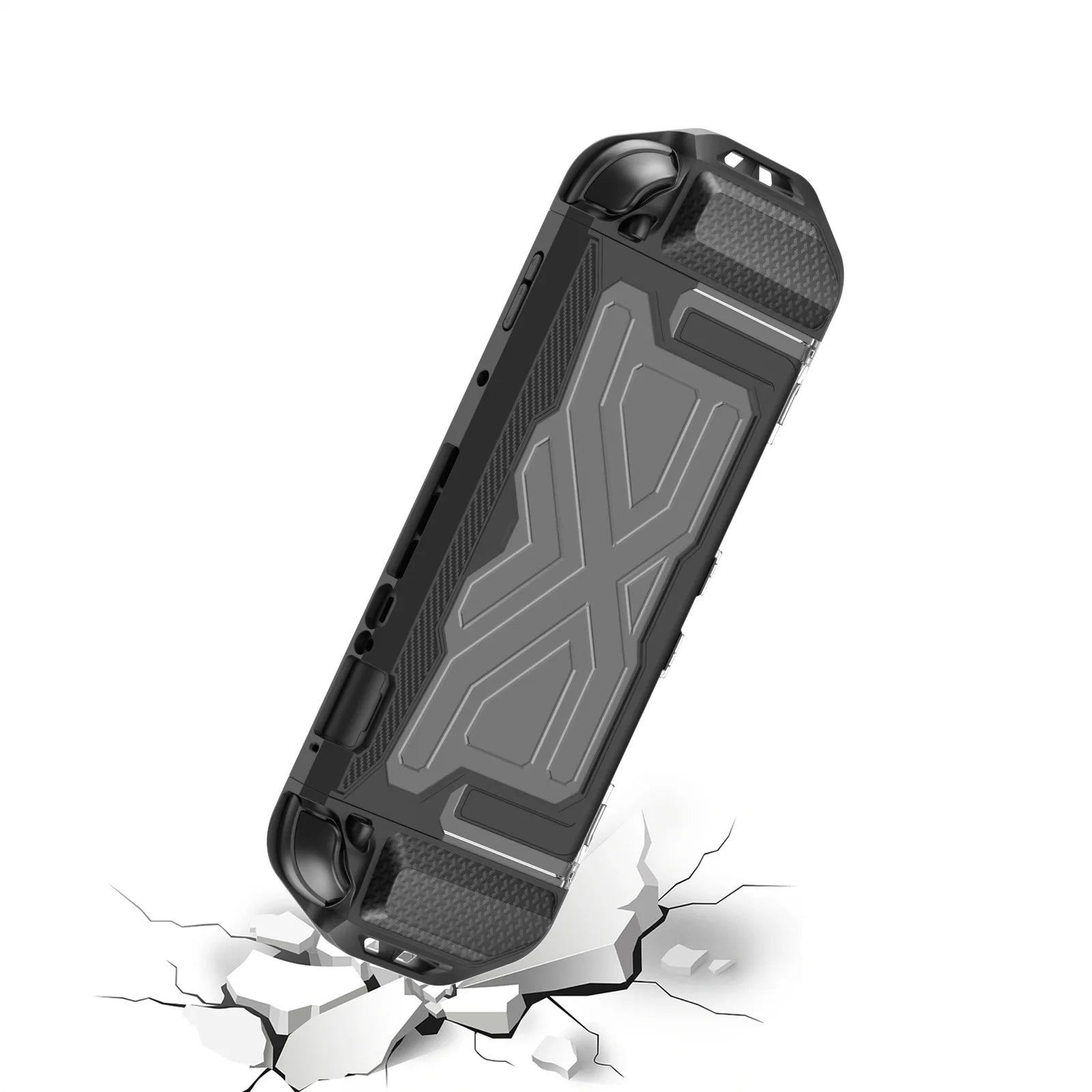 Nintendo Switch 2 Protective Case with Ergonomic Grip & Thumbstick Caps