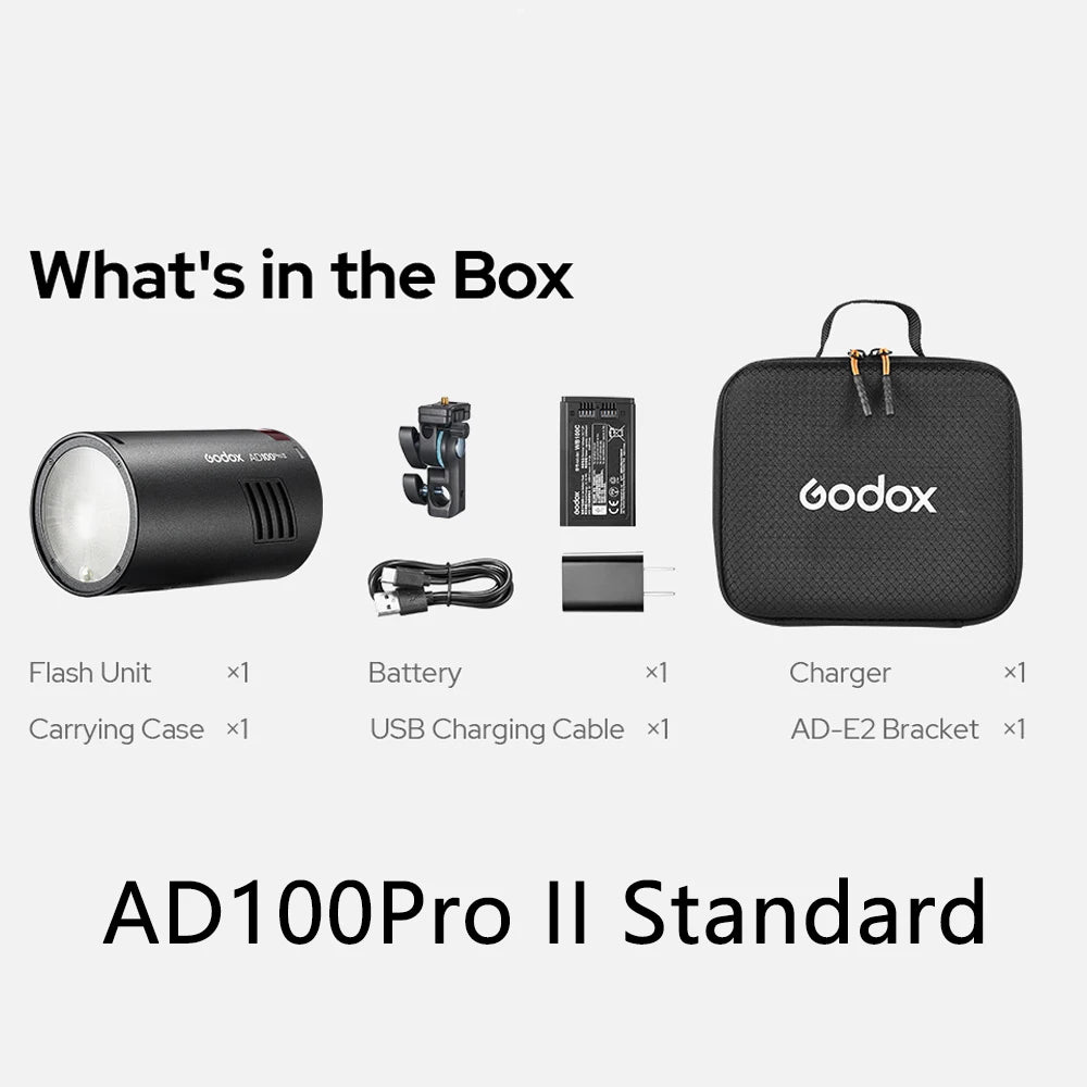 Godox AD100Pro II 100Ws Pocket Flash