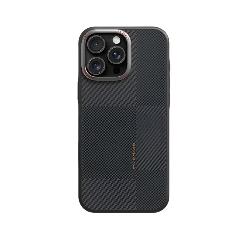 Carbon Fiber Pattern TPU Anti-Fall Protection Case for iPhone 15 Pro & iPhone 15 Pro Max