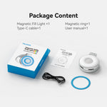 TELESIN Magnetic Clip-On Selfie Light