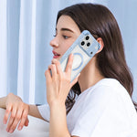 iPhone 17 Series Transparent MagSafe Shockproof Case