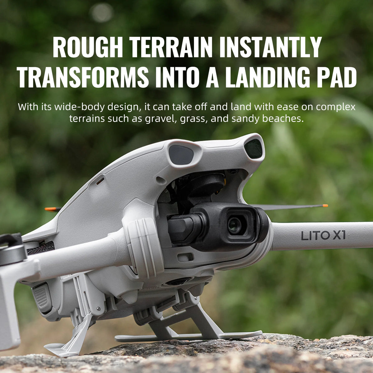 DJI Lito X1/1 Landing Gear 1.2cm Ground Clearance